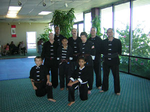 Brown and Black belt test picture