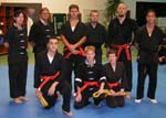 Kung Fu test orange belt picturte